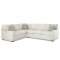 Hybrid Sectional Sofa in Aluna Birch Fabric by Klaussner