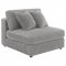 Blaine Sectional Sofa 509900 in Fog Velvet by Coaster