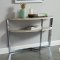 Madisyn 3Pc Coffee & End Table Set CM4356 in Chrome w/Options