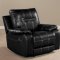 2010 Reclining Sectional Sofa in Black Bi Cast