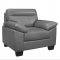 Denizen Sofa & Loveseat Set 9537DGY Dark Gray - Homelegance