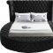 Luxus Velvet Bed in Black by Meridian w/Options