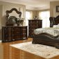 B700 Bedroom Set 5Pc in Brown by FDF