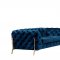 Chester Sofa in Blue Fabric by Beverly Hills w/Options