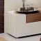 Elena Bedroom by ESF in Off-White & Walnut w/Options