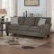 Alain Sofa 8225 in Grey Fabric by Homelegance w/Options