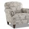 Barnum Accent Chair in Ash Fabric by Klaussner