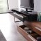 Hudson TV Stand in Walnut & Black by J&M Furniture