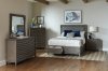 Opal Bedroom 222620 in Dark Taupe & Grey by Coaster w/Options