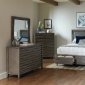 Opal Bedroom 222620 in Dark Taupe & Grey by Coaster w/Options