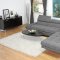 Adelaide Sectional Sofa in Gray Fabric by Wholesale Interiors