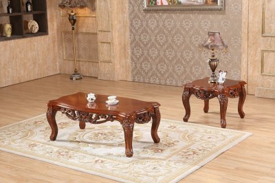 Verona 289 Coffee Table in Cherry w/Optional End Tables