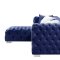 Syxtyx Sectional Sofa LV00333 in Blue Velvet by Acme