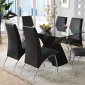 CM8370BK-T Wailoa Dining Table in Black w/Optional Chairs