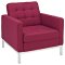 Loft Wool Sofa in Red by Modway w/Options