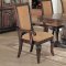 Brown Finish Traditional 7Pc Dining Set w/Optional Buffet