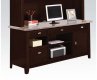 Espresso Finish & White Top Britney Classic Desk w/Options