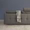 Dual Sofa Bed in Soft Brown by Innovation w/Oak Legs