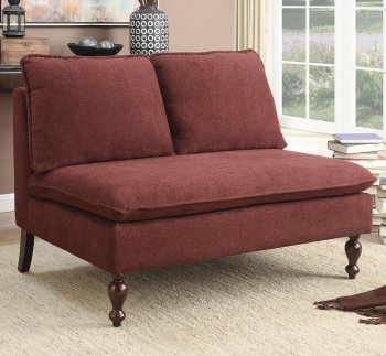 902485 Settee in Grenadine Linen-Like Fabric by Coaster [CRS-902485]