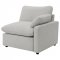 Collins Power Motion Sectional Sofa 609560P Gray Fabric -Coaster