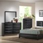 G1500B Bedroom in Black by Glory w/Options & Storage Bed