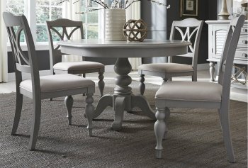 Summer House Dining Table 407-CD-PDS in Dove Grey by Liberty [LFDS-407-CD-PDS-Summer House]