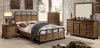 Mcville CM7558 Bedroom in Dark Oak Finish w/Options