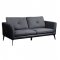 Harun Sofa & Loveseat Set 51490 in Gray Fabric by Acme w/Options