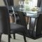 F2153 Dining Set 5Pc in Black by Boss w/F1591 Chairs