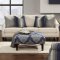 Waller SM8480 Sofa in Ivory Fabric w/Options