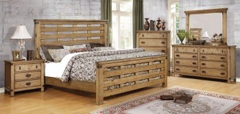 Avantgarde CM7448 Bedroom in Weathered Elm w/Options [FABS-CM7448-Avantgarde]