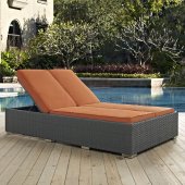 Sojourn Outdoor Patio Double Chaise EEI-1983 by Modway