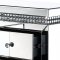 Lotus Console Table 97813 in Mirrored by Acme