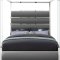 Encore Bed in Grey Faux Leather by Meridian w/Options