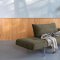 Zeal Daybed in Dark Gray Fabric by Innovation w/Metal Legs