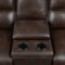 Brunson Motion Sectional Sofa 600440 in Brown by Coaster