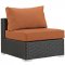 Sojourn Outdoor Patio 5Pc Sectional Set EEI-1886 by Modway