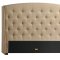 Lydia Bed in Beige Fabric by Modway