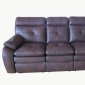 Stamford 441418 Motion Sofa & Loveseat in Brown Leather