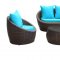 Avo Outdoor Patio Sofa 4Pc Set Choice of Color by Modway