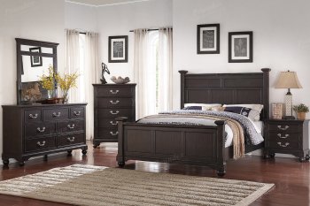 F9318 Bedroom in Espresso by Boss w/Optional Case Goods [PXBS-F9318]