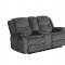 Jennings Power Motion Sofa 610254P in Charcoal by Coaster