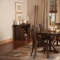 103640 Rivera Dining Table in Dark Merlot by Coaster w/Options