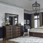 Monterey Bedroom Set 5Pc in Mahogany by Global w/Options