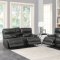 Stanford Power Motion Sofa 650221P in Charcoal by Coaster