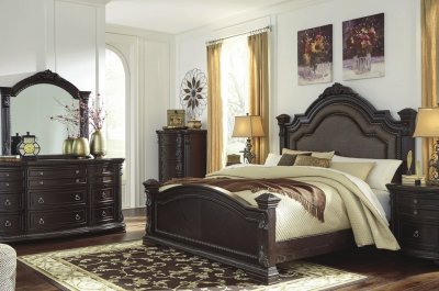 Charmond Bedroom B806 in Dark Brown by Ashley w/Options