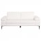 Jessel Sofa & Loveseat Set 508801 Ivory Chenille by Coaster