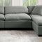 Kerry Modular Sectional Sofa in Gray Linen by Acme w/Options