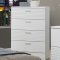 Natalie Bedroom Set in White by Global w/Options