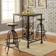 Silvia I CM3803BT 3Pc Bar Table Set w/Options